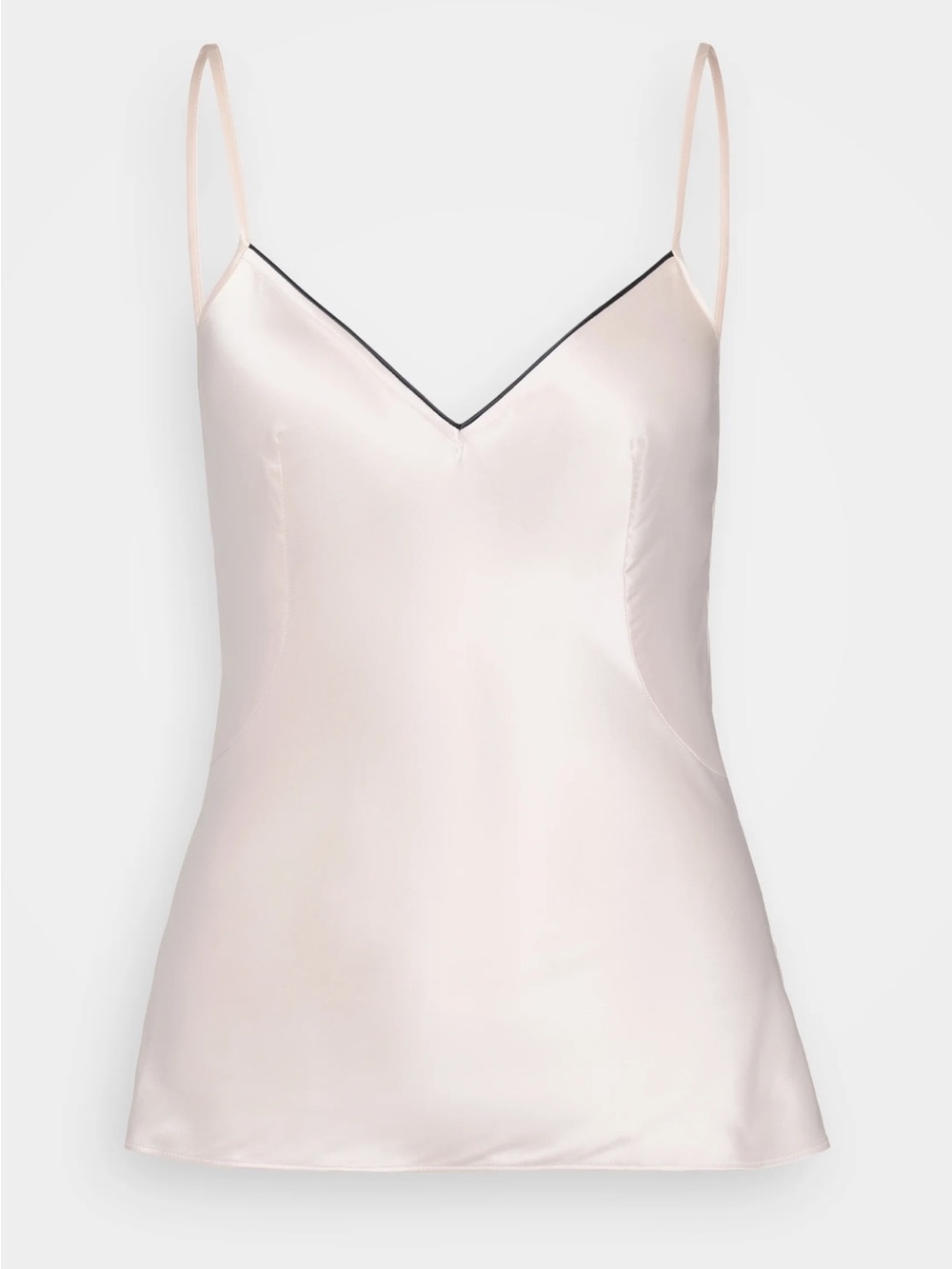 Agent Provocateur Classic Camisole in Pink Black Trim 2